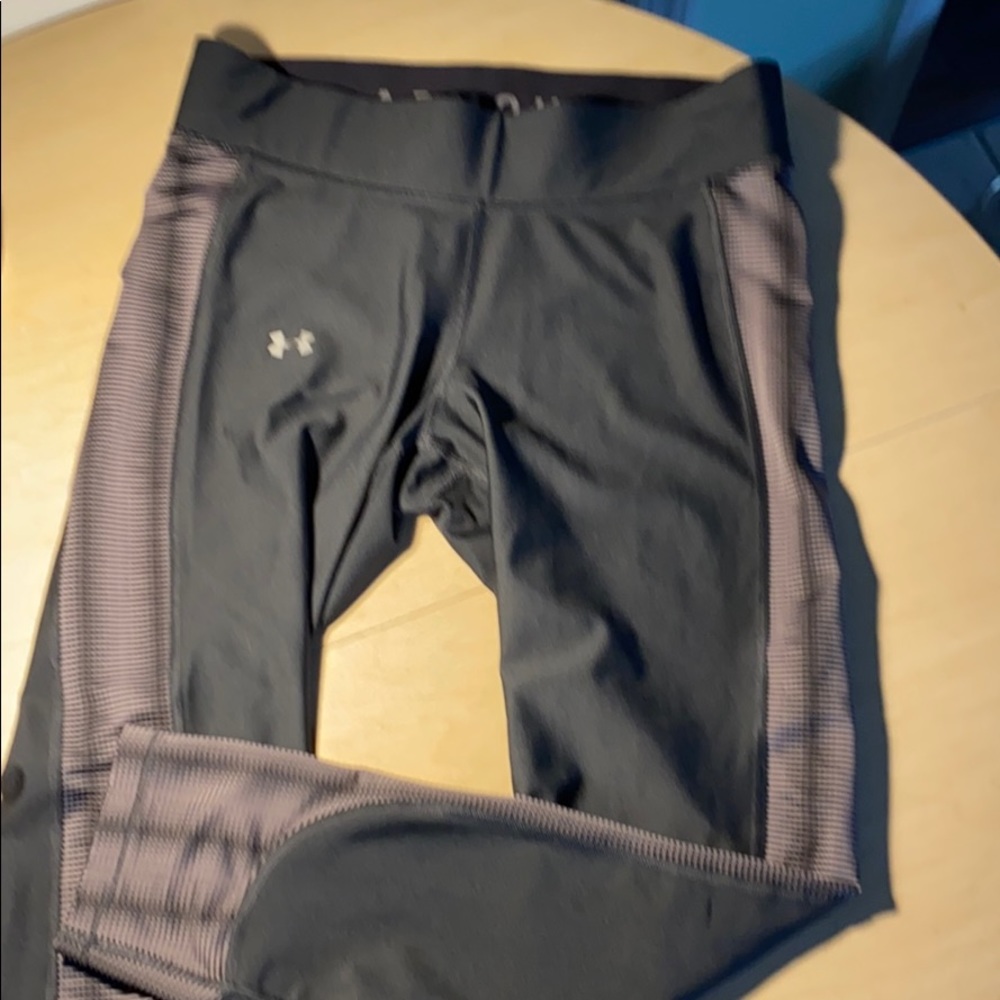 Under Amour compression black/gray leggings